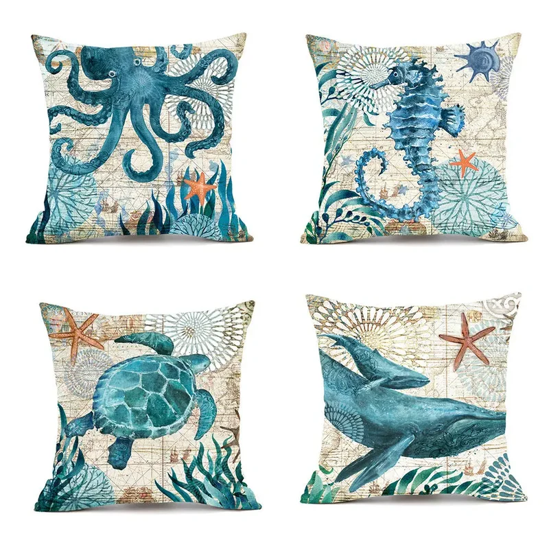 Housses de coussin TURTLE