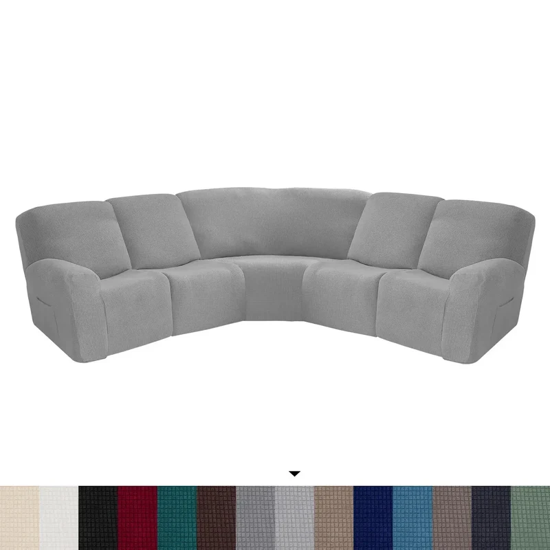 Housse canapé d'angle 5 Places DECOFLEX