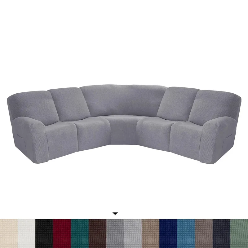 Housse canapé d'angle 5 Places DECOFLEX