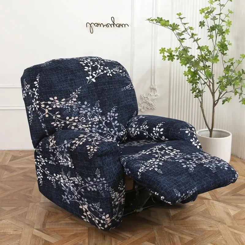 Housse de canapé inclinable à fleurs nordiques BANOUMGA