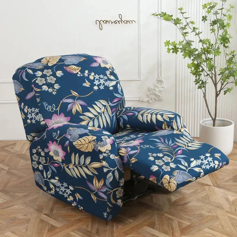 Housse de canapé inclinable à fleurs nordiques BANOUMGA