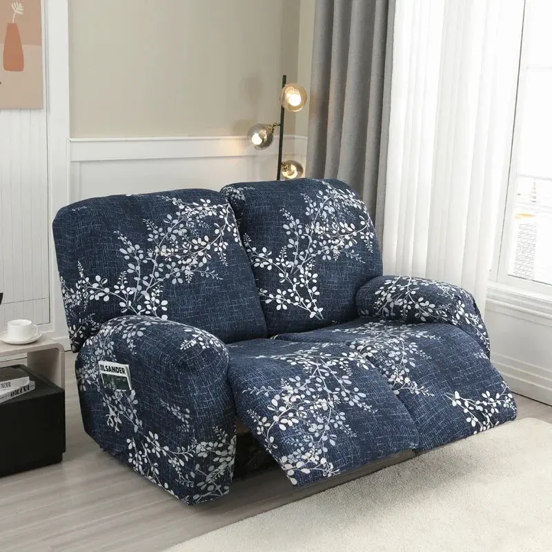 Housse de canapé inclinable à fleurs nordiques BANOUMGA