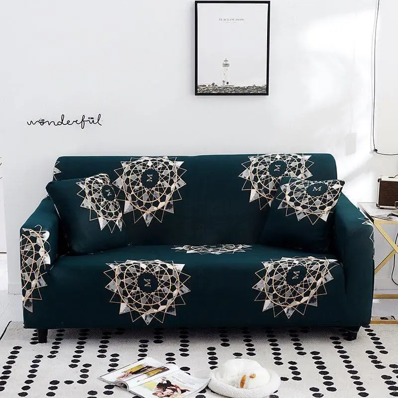 PILLCOV - Housse de coussin extensible imprimée