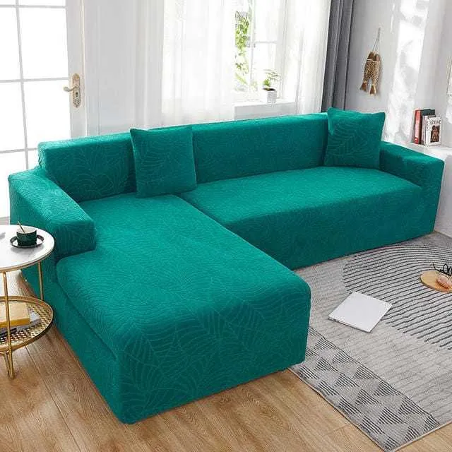 Housse canapé d'angle PERLACHEZ, protection pour mobilier d'angle