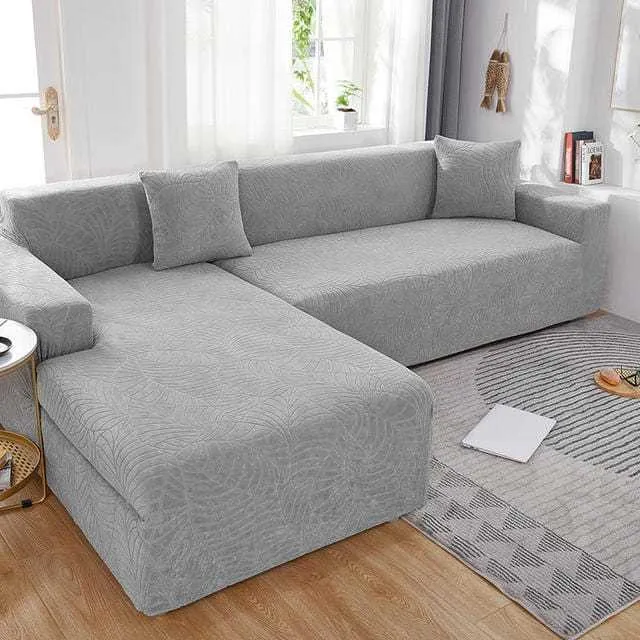 Housse canapé d'angle PERLACHEZ, protection pour mobilier d'angle