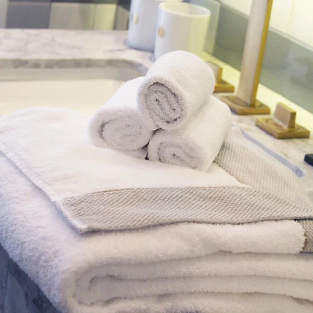 LOT DE 2 DRAPS DE BAIN NOLINSKI