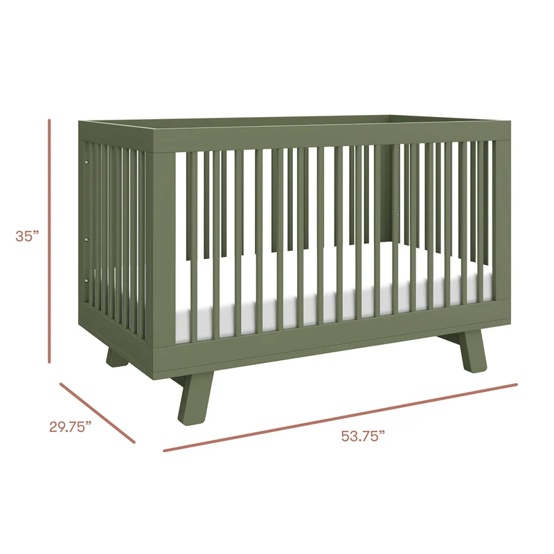 Couchette Convertible 3 en 1 Hudson - Olive