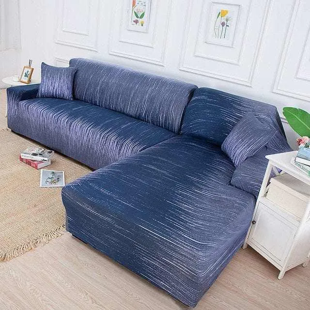 Housse canapé d'angle GEOMEDOL