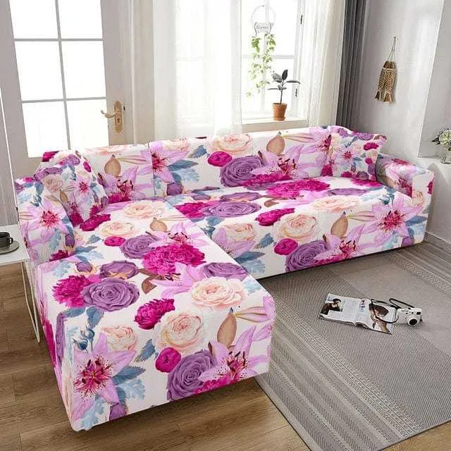Housse canapé d'angle ROSEBOMY