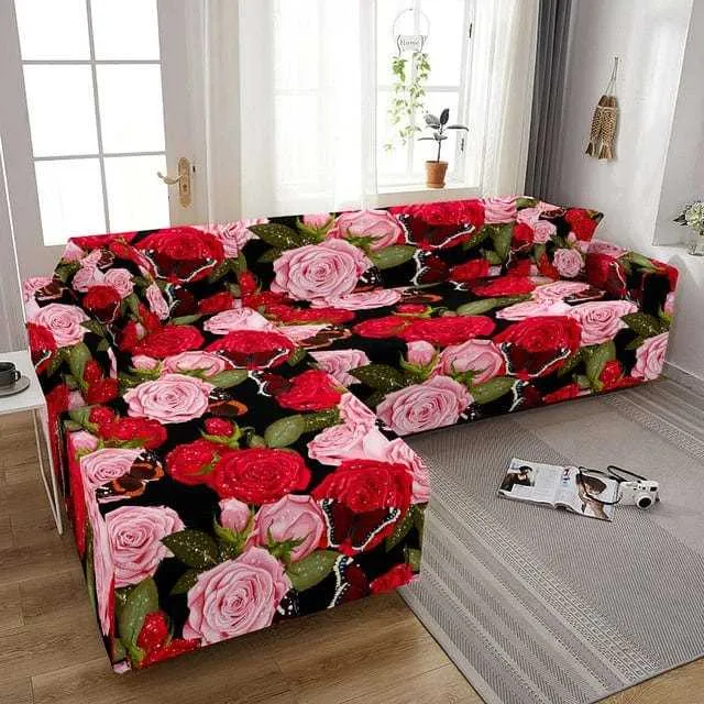 Housse canapé d'angle ROSEBOMY