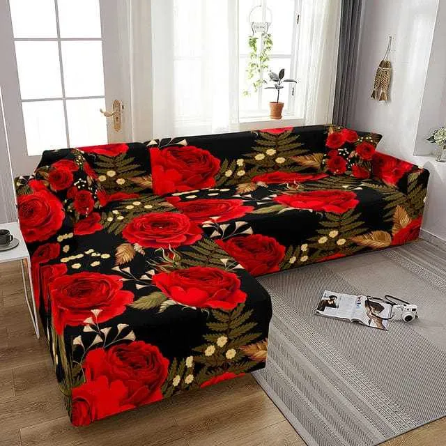 Housse canapé d'angle ROSEBOMY