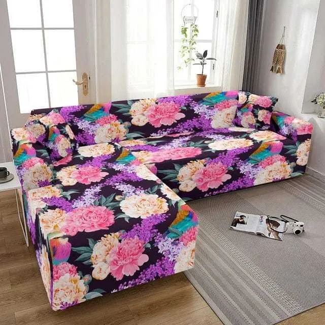 Housse canapé d'angle ROSEBOMY