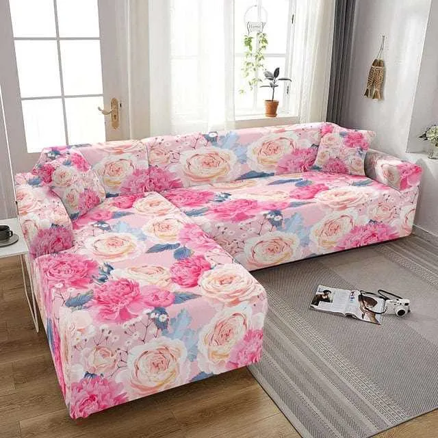 Housse canapé d'angle ROSEBOMY