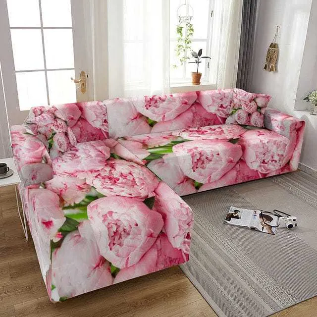 Housse canapé d'angle ROSEBOMY