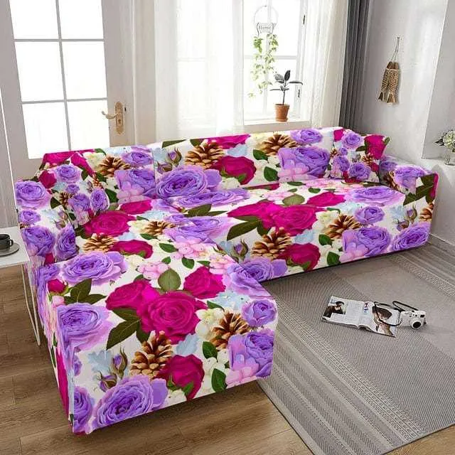 Housse canapé d'angle ROSEBOMY