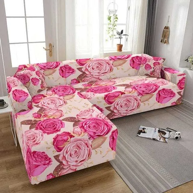 Housse canapé d'angle ROSEBOMY