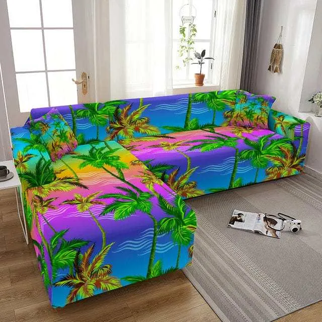 Housse canapé d'angle LEAFSOF