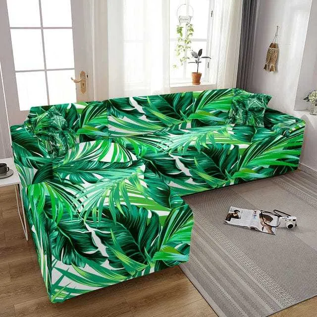 Housse canapé d'angle LEAFSOF