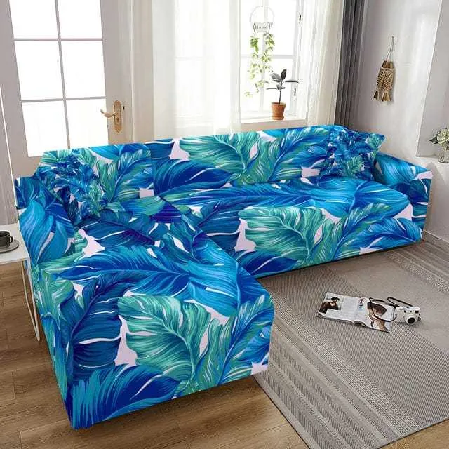 Housse canapé d'angle LEAFSOF