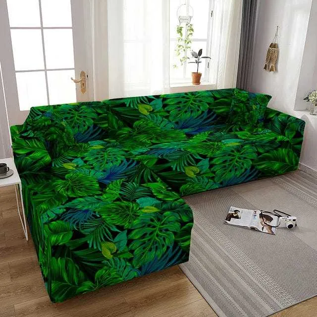 Housse canapé d'angle LEAFSOF