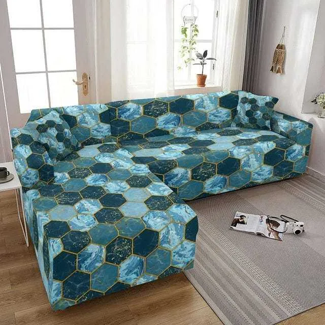 Housse canapé d'angle MAYBOA
