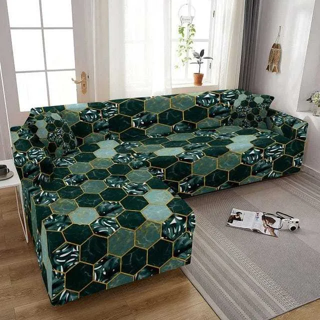 Housse canapé d'angle MAYBOA