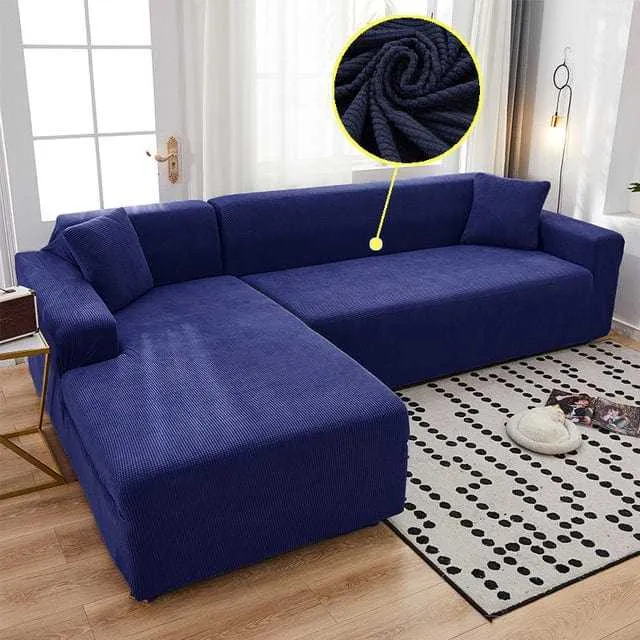 Housse canapé d'angle TCHICKO