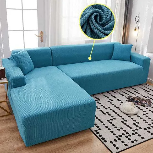 Housse canapé d'angle TCHICKO