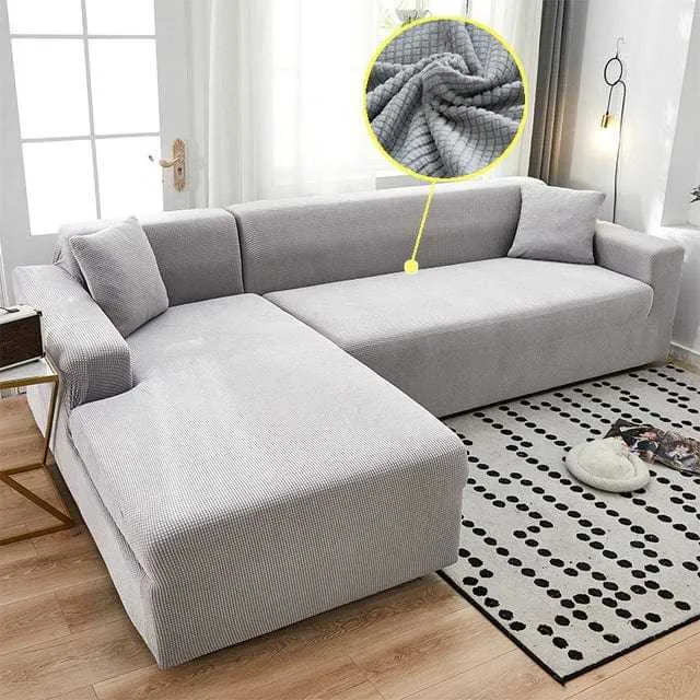 Housse canapé d'angle TCHICKO