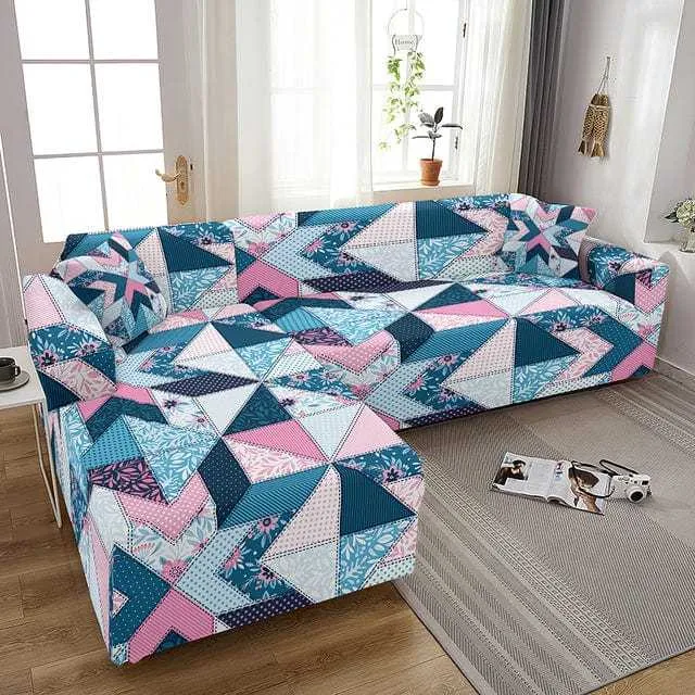 Housse canapé d'angle POMFLOM
