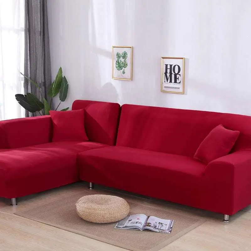 Housse canapé d'angle REDRAO