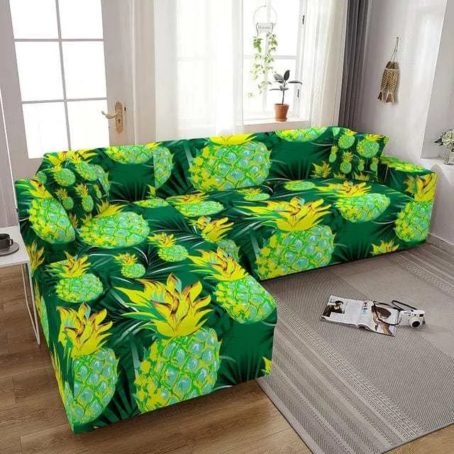 Housse canapé d'angle ou en forme L BUTTERFLY