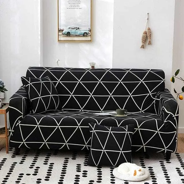 Housse canapé d'angle GEOMASTY