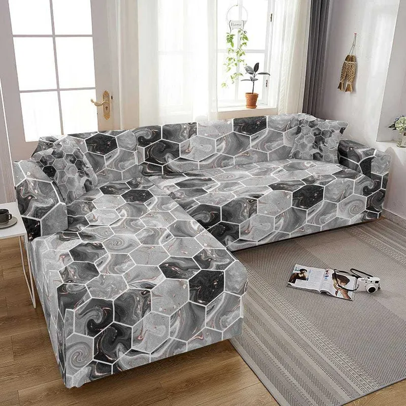 Housse canapé d'angle PINTERA
