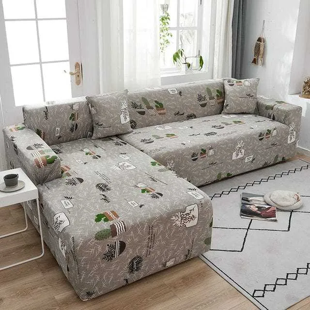 Housse canapé d'angle PERKAN