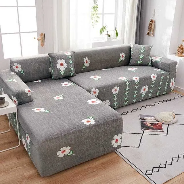 Housse canapé d'angle PERKAN