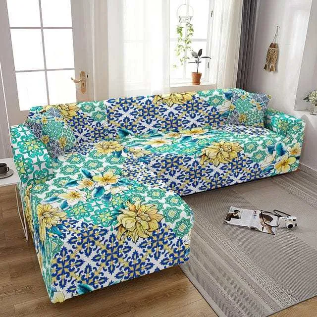 Housse canapé d'angle TOURNFLY
