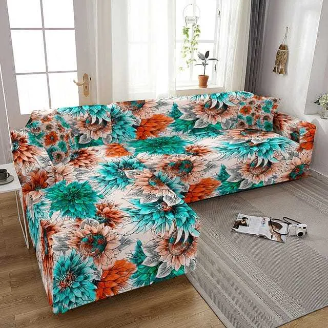 Housse canapé d'angle TOURNFLY