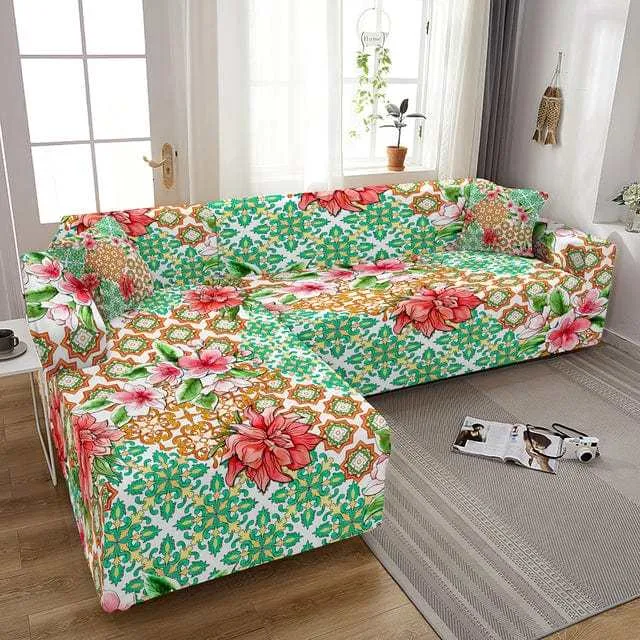 Housse canapé d'angle TOURNFLY