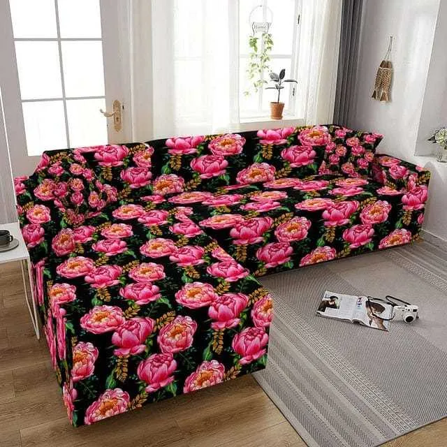 Housse canapé d'angle VALENTIME