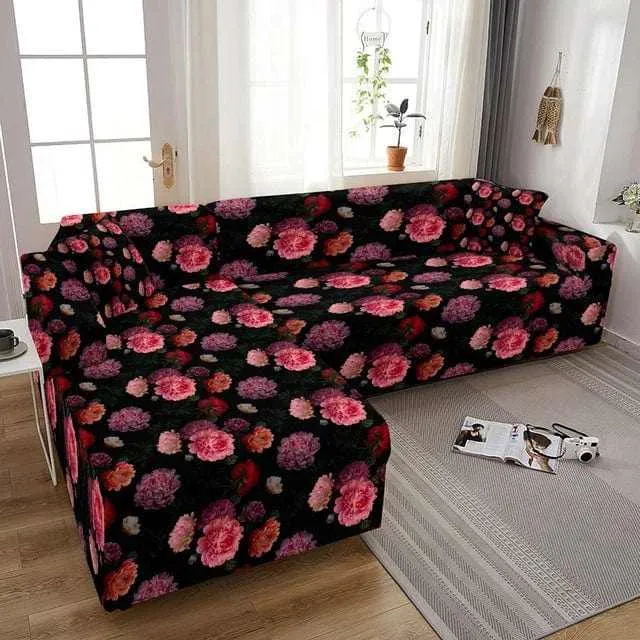 Housse canapé d'angle VALENTIME