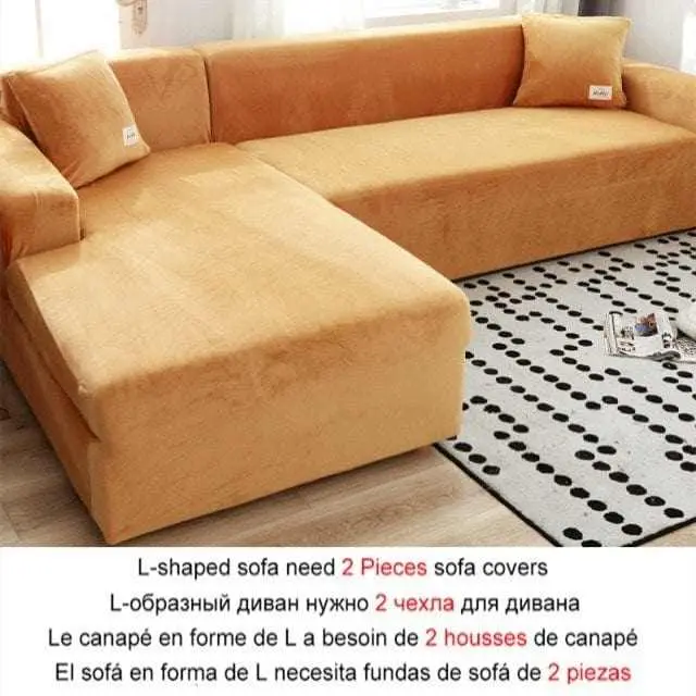 Housse canapé d'angle POMPYDY