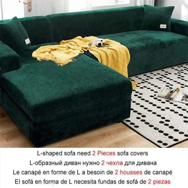 Housse canapé d'angle POMPYDY
