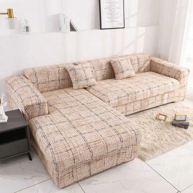 Housse canapé d'angle ou en forme L BOPADK
