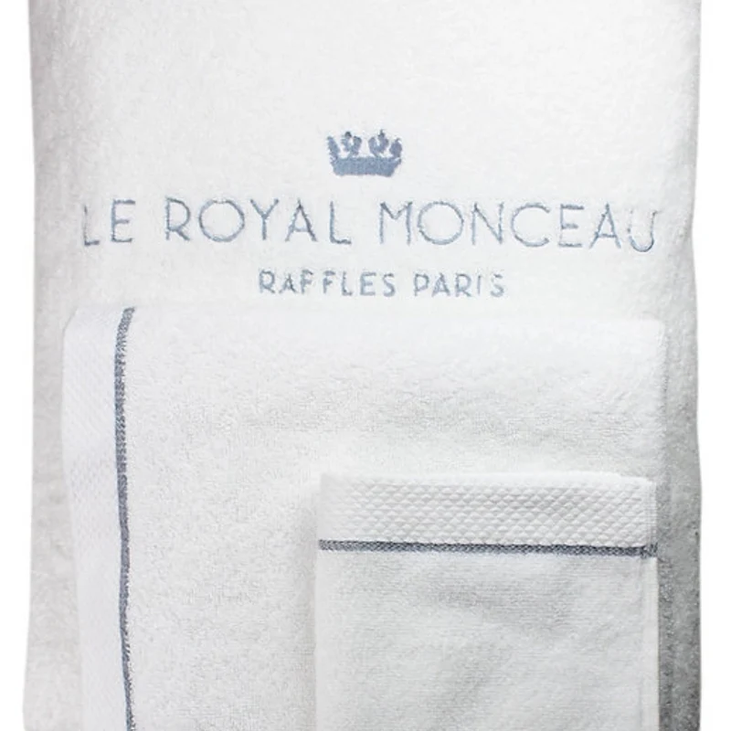 LOT DE 2 DRAPS DE BAIN ROYAL MONCEAU