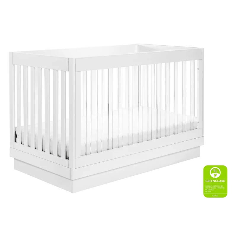 Couchette Convertible 3 en 1 Harlow - Blanc