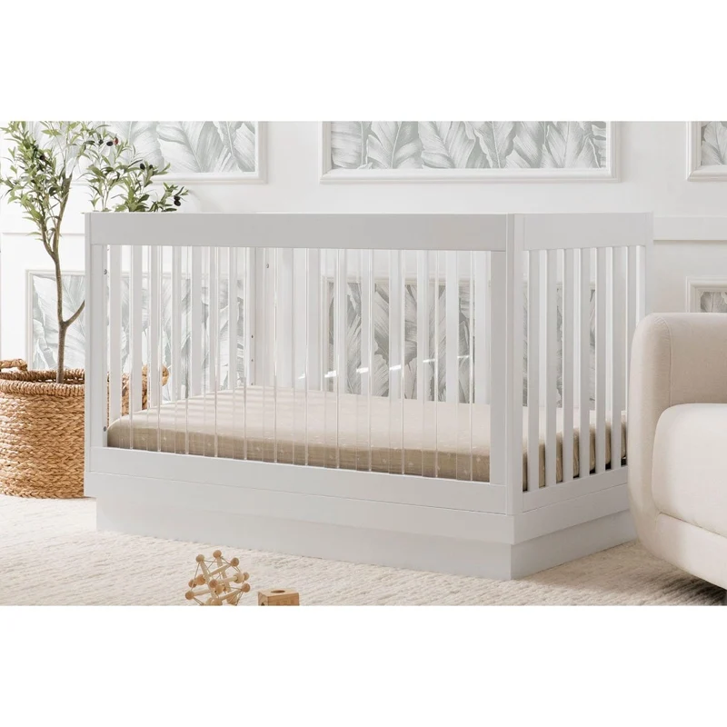 Couchette Convertible 3 en 1 Harlow - Blanc
