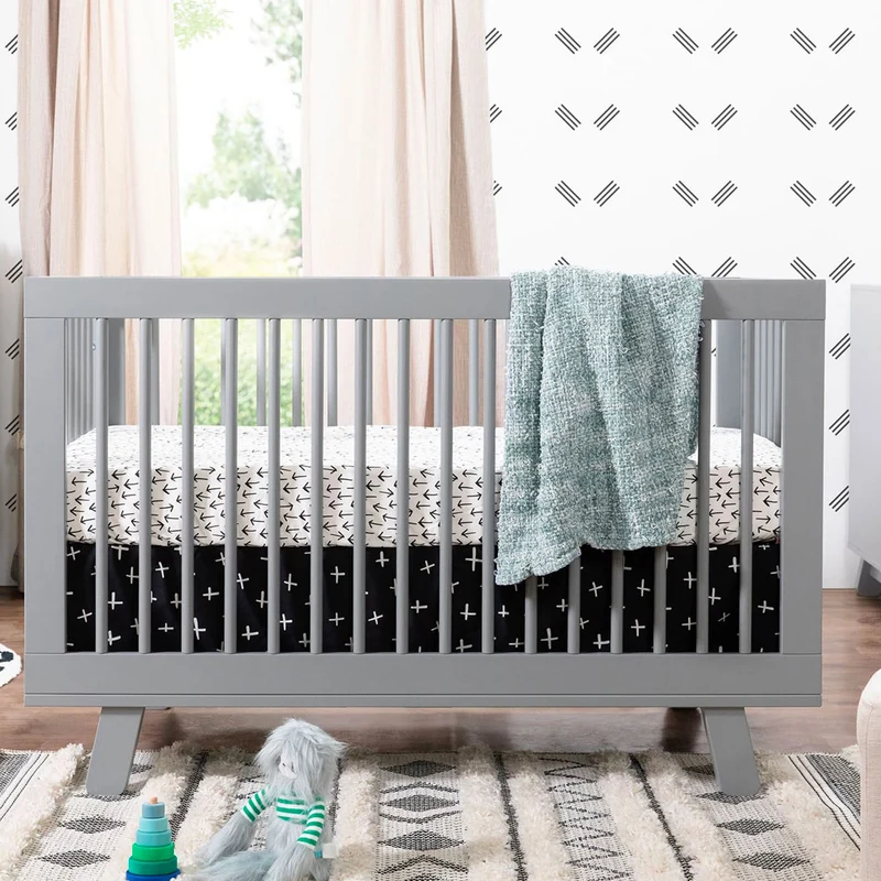 Couchette Convertible 3 en 1 Hudson - Gris