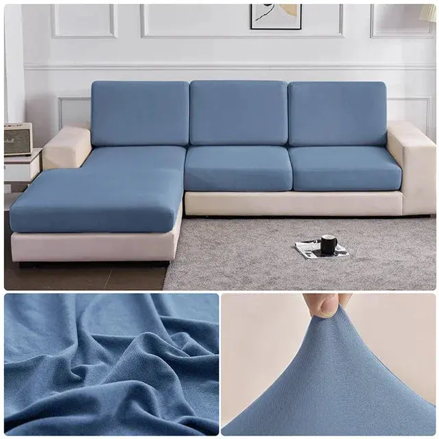 Housse d'assise canapé Indigo