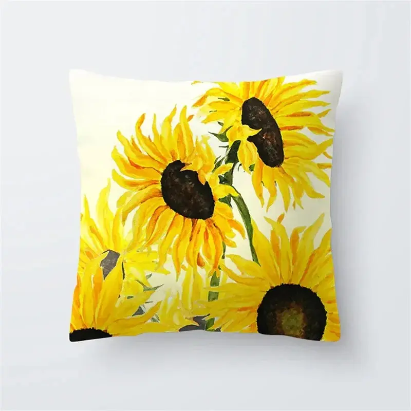 Housse coussin canapé Iris